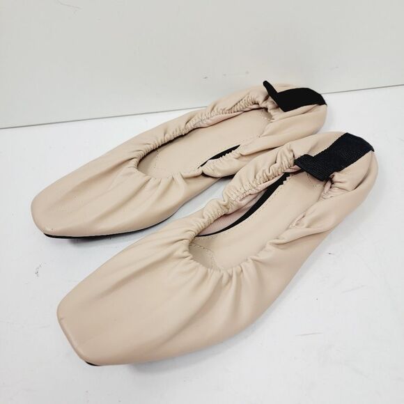 Parfois Egypt Nude Ballerina Flat Size 7.5 - Picture 2 of 8